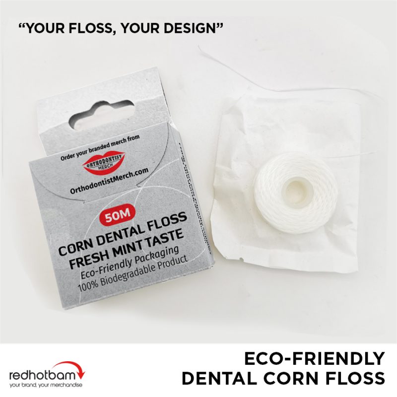 Dental Floss Wax & Mint Red Hot